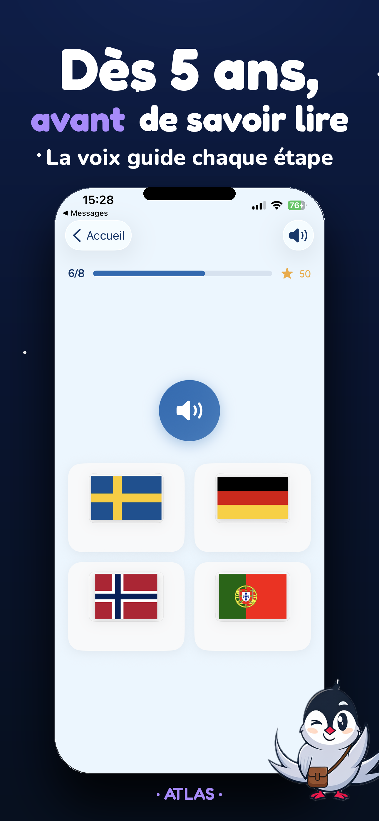 Mode Dictée Atlas